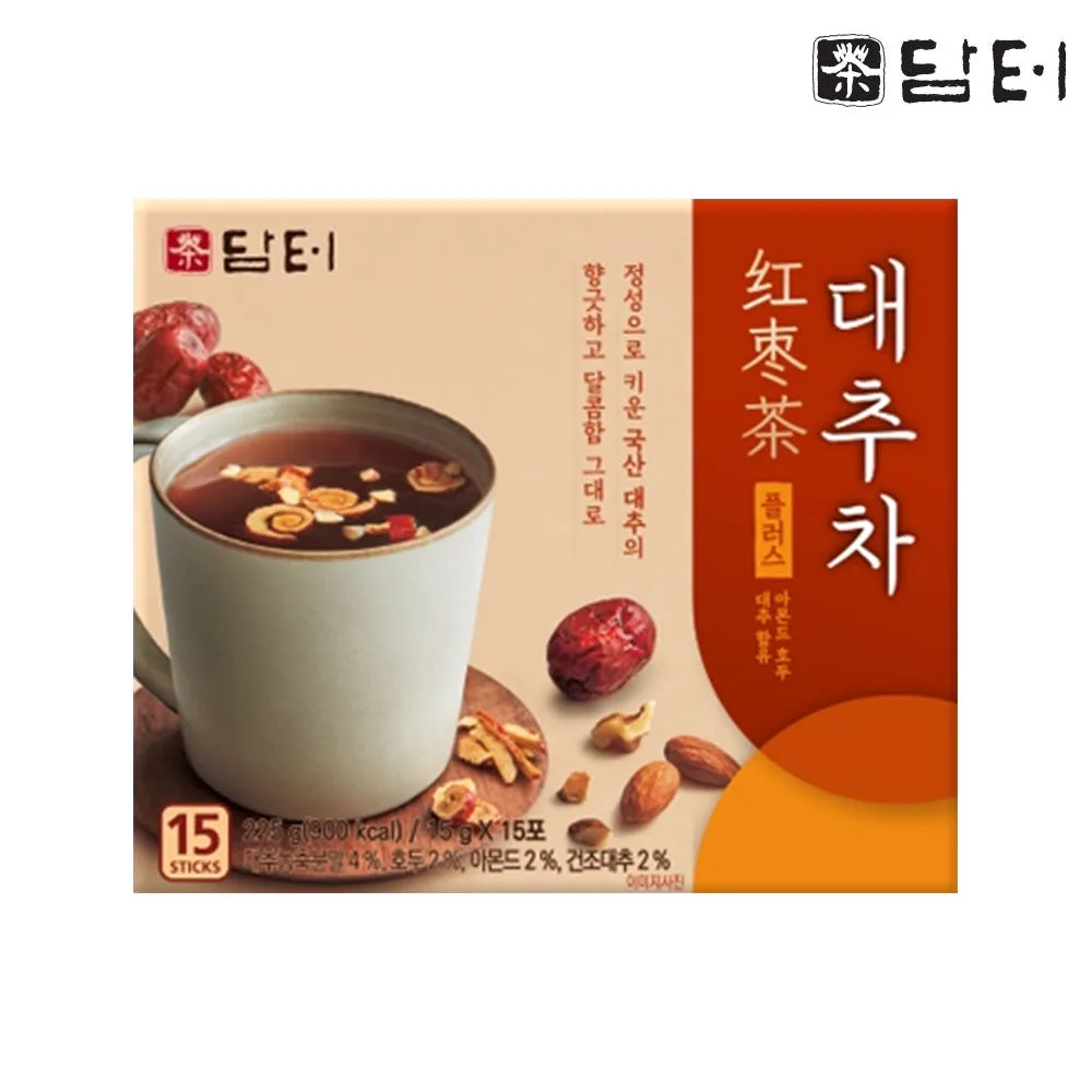 Damtuh Jujube Tea Plus 15g×15 Sticks - Image 4