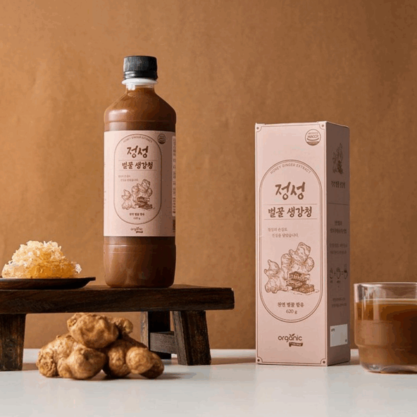 Organic Friends Honey Ginger Extract 650g