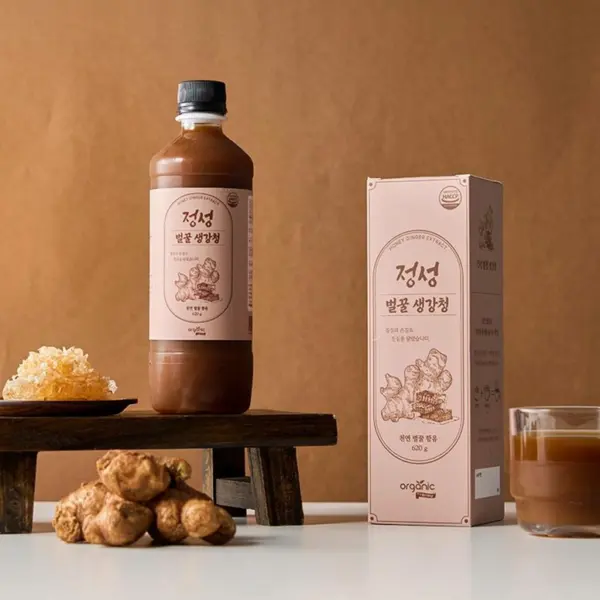 Organic Friends Honey Ginger Extract 650g