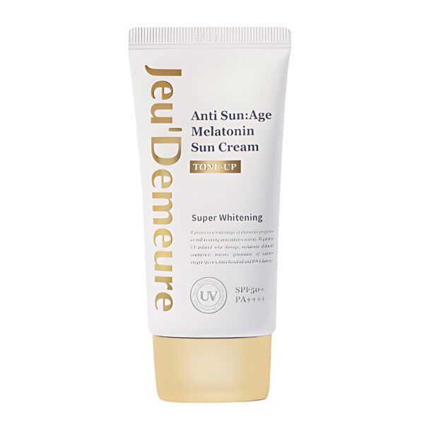 Jeu'Demeure Anti-Sun Age Melatonin Sun Cream Tone Up 50ml - Cosmetics