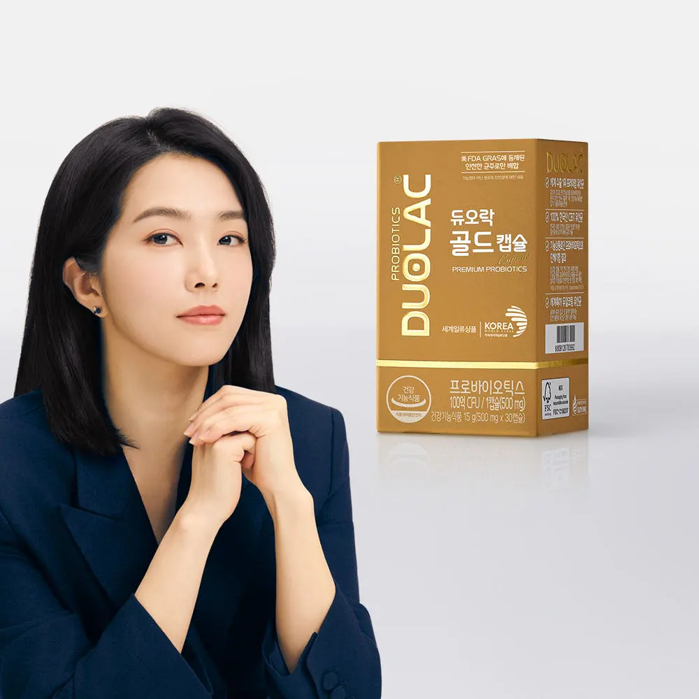 DUOLAC Gold Capsule Premium Probiotics 500mg x 30capsules