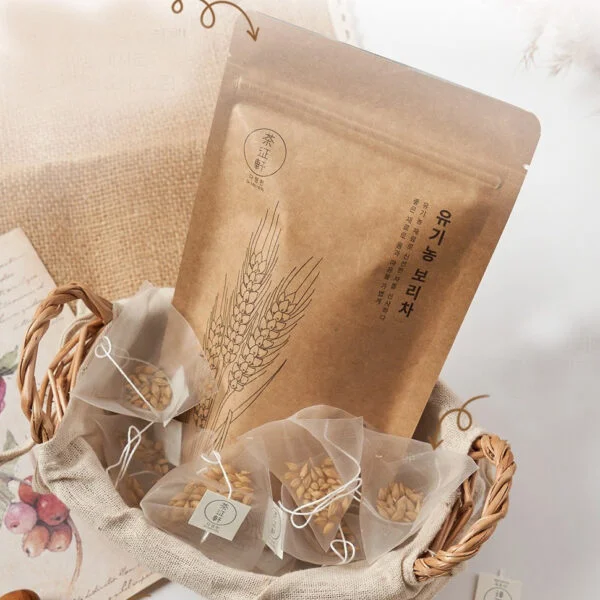 Da Jung Heon Organic Barley Tea 1.5g×20 Tea Bags - Foods