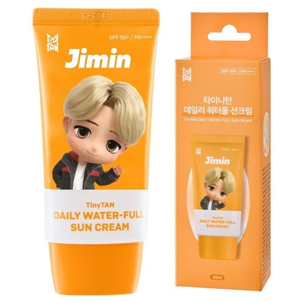 Monami BTS TinyTAN Daily Waterful Sun Cream SPF50+ PA++++ 50ml -Jimin