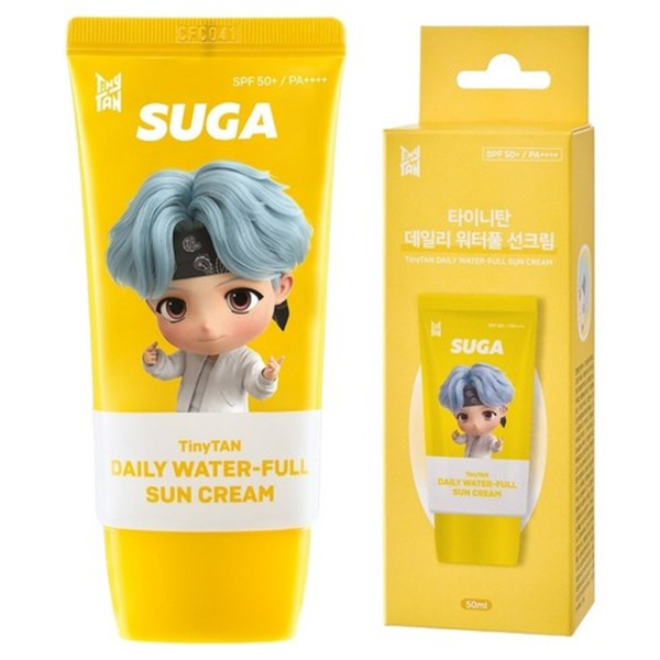 Monami BTS TinyTAN Daily Waterful Sun Cream SPF50+ PA++++ 50ml - Suga