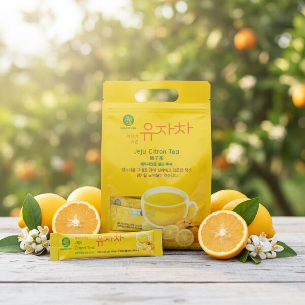 JejuNFarm Yuzu Tea 30 Sticks (25g x 30 sticks)