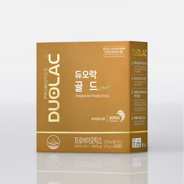 DUOLAC Gold Premium Probiotics 25g × 60 Sticks