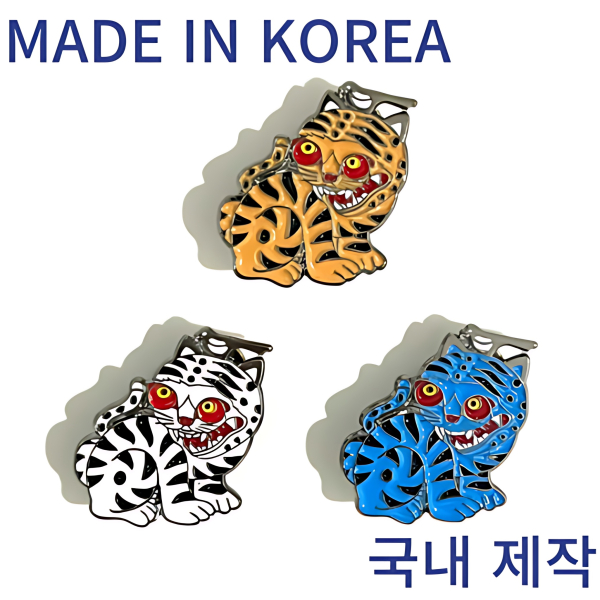 Magpie Tiger Badge 3pcs Set - Kadehen Duffy Motif Badge