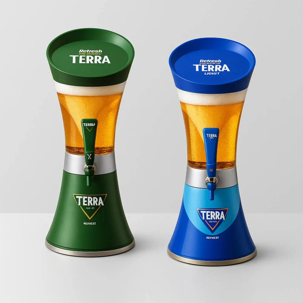 Terra Soju Beer Tower Mini Soju Beer Maker Beer Dispenser