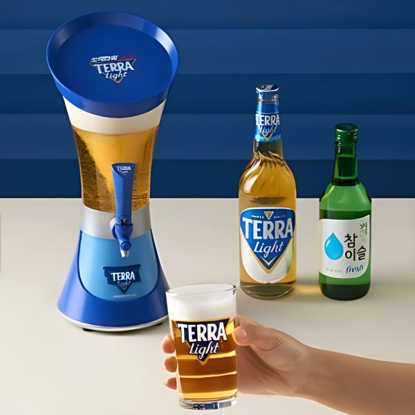 Terra Soju Beer Tower Mini Soju Beer Maker Beer Dispenser