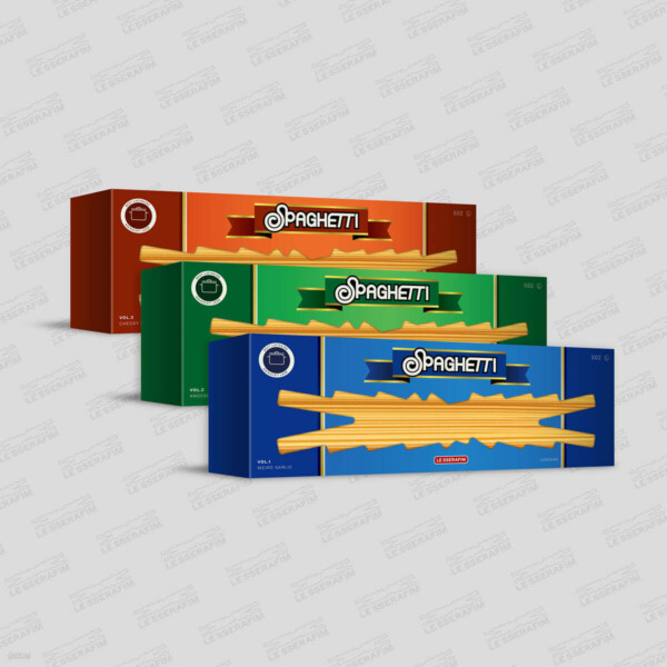 LE SSERAFIM – 1st Single Album ‘SPAGHETTI’ [Random 1 out of 3 Versions]