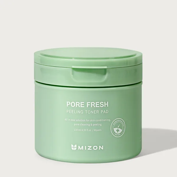MIZON Pore Fresh Peeling Toner Pad 60pads 130ml