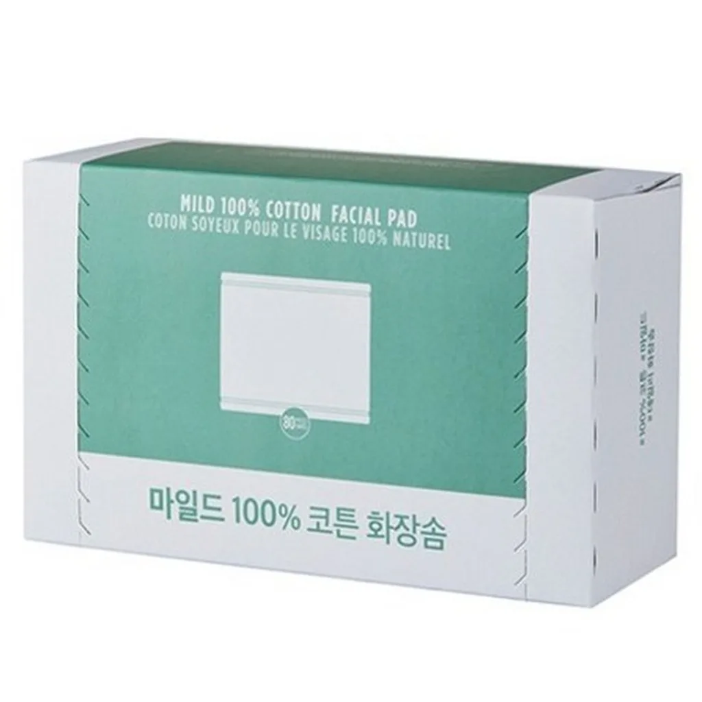 The Face Shop Daily Mild 100% Cotton Pads 80pads