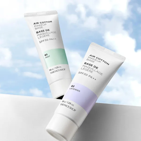 The Face Shop Air Cotton Makeup Base 35g