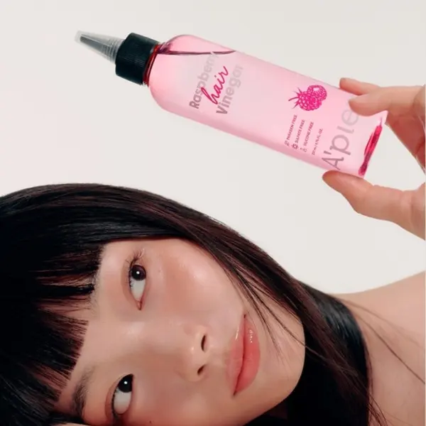 A'PIEU Raspberry Hair Vinegar 200ml - Shine & Nourish