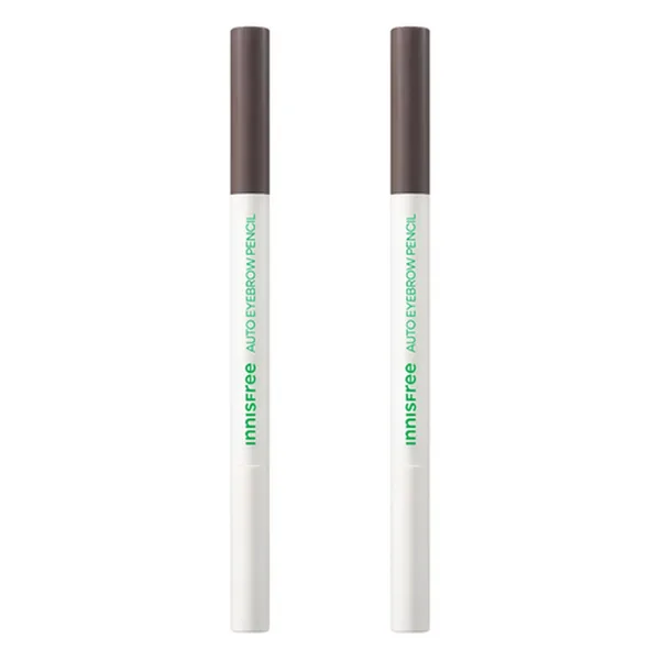 Innisfree Flat Eyebrow Pencil 0.3g - 04 Ash Brown 2Pencils