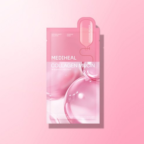 MEDIHEAL Collagen Mucin Essence Mask 20ml 15-Pack