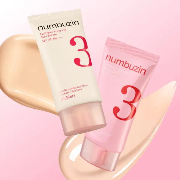 numbuzin No.3 New Pilter Tone Up Sun Serum SP50+ PA++++ 35ml