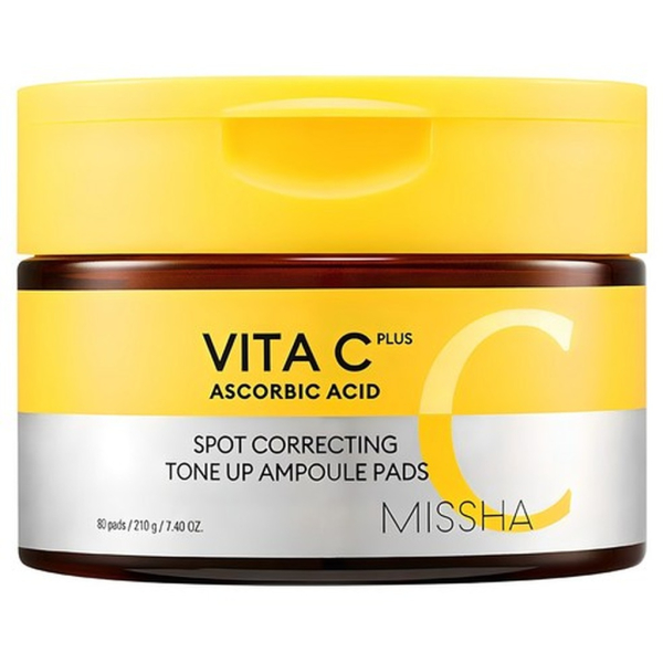 MISSHA Vita C Plus Dark Spot Tone Up Ampoule Pad 210g 80pads