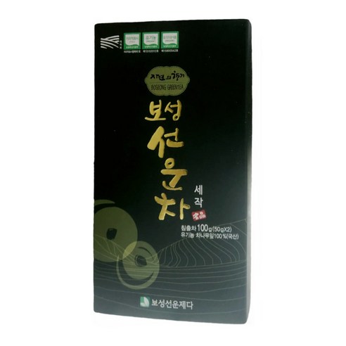 Boseong Seonuncha Sejak 50g*2pack Organic Tea Tree Leaf Loose Leaf Infusion Tea