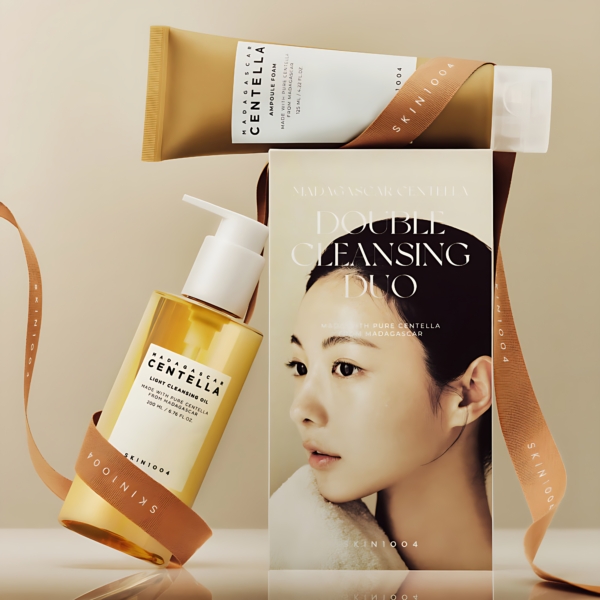 SKIN1004 Madagascar Centella Double Cleansing Oil 200ml+Ampoule Foam 125ml