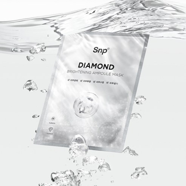SNP Diamond Brightening Ampoule Mask 25ml x10ea