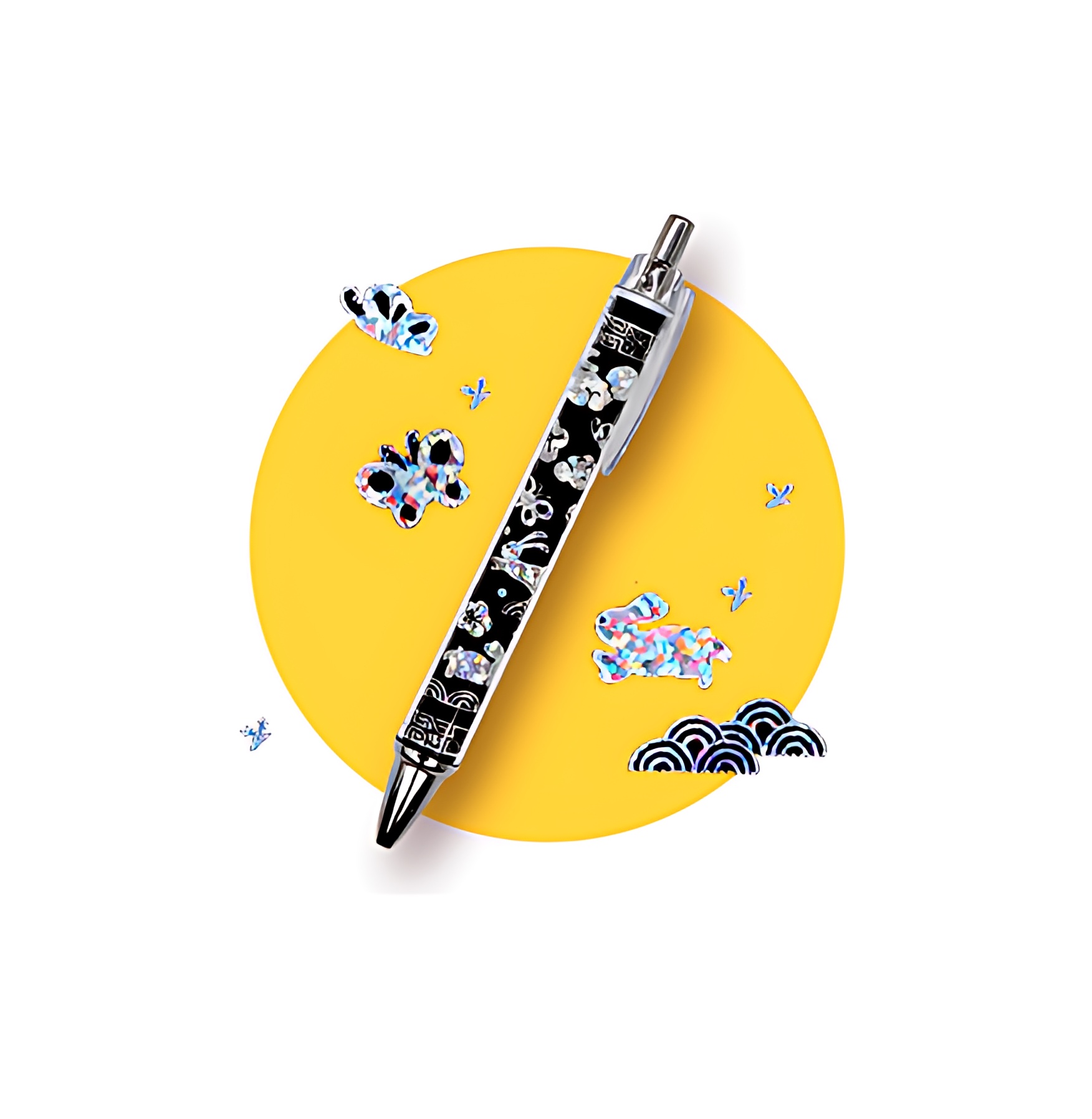 HAHADANG Traditional Mother-of-pearl Ballpoint Pen - Image 2