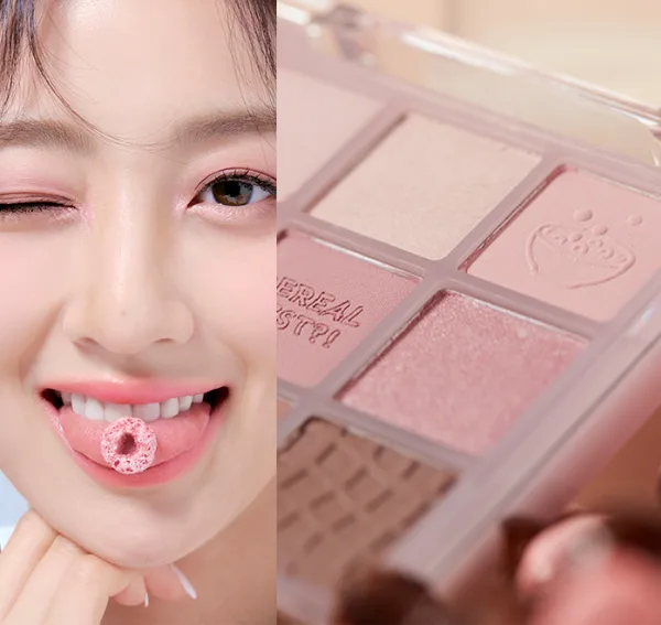 Milk touch Tone On Shadow Palette 02 One More Pink Spoon