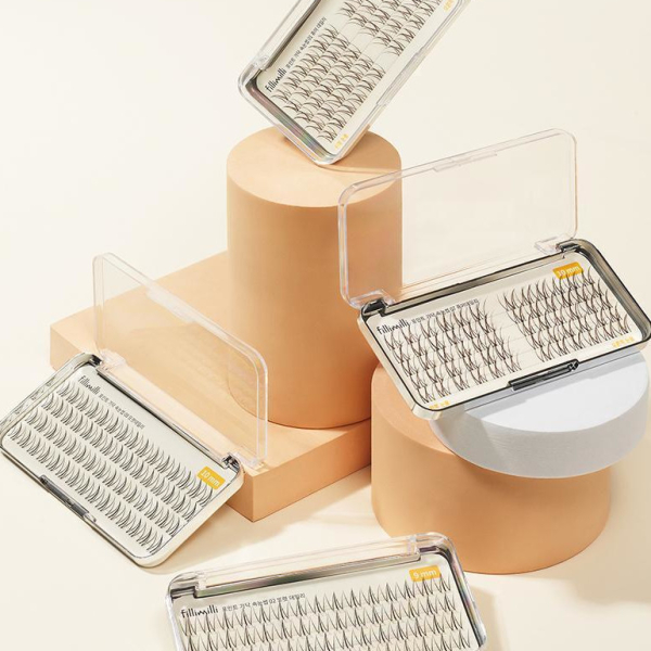 Fillimilli  Point Piece Lashes  08 Clear Daily 10mm (60P)