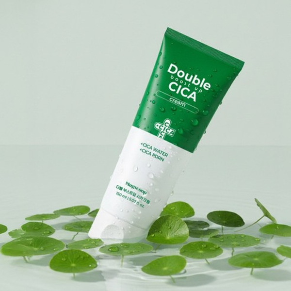 Mugscoop Double Boost Up Cica Cream 150ml - Cica 100,000 PPM PDRN Moisture Barrier Cream