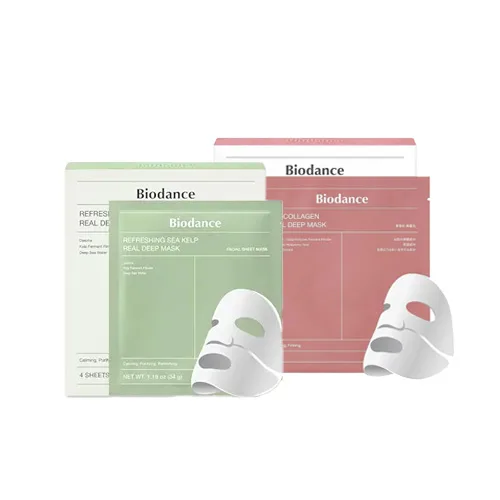 Biodance Mask Set(Refreshing Sea Kelp 4ea + Bio-Co...