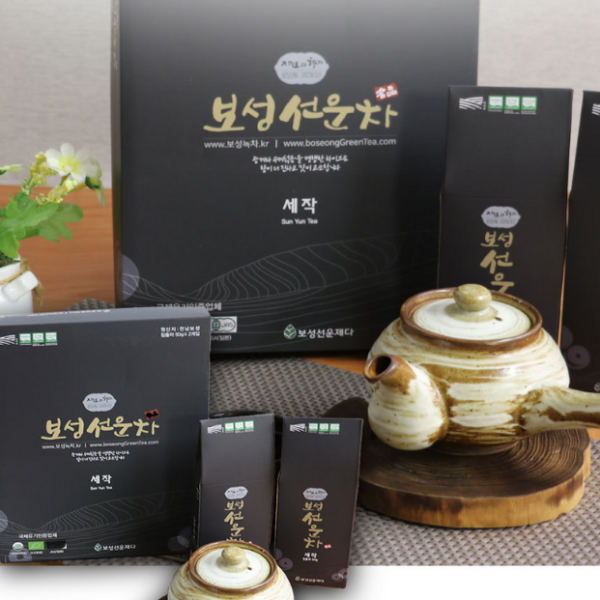 Boseong Seonuncha Sejak 50g*2pack Organic Tea Tree Leaf Loose Leaf Infusion Tea