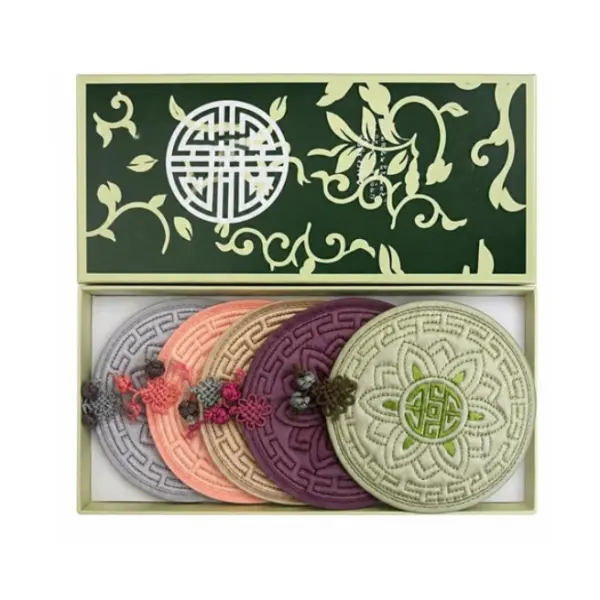 Korean Traditional Quilted Tea Coaster 5P Set