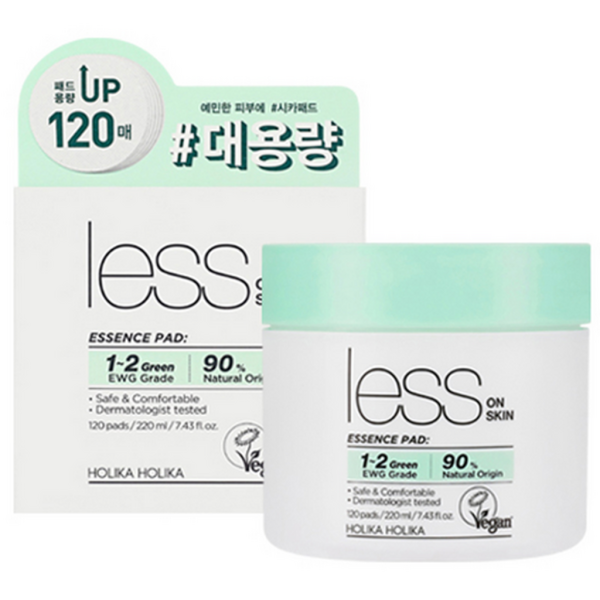 Holika Holika Less on Skin Essence Pad 220ml 120Sheets
