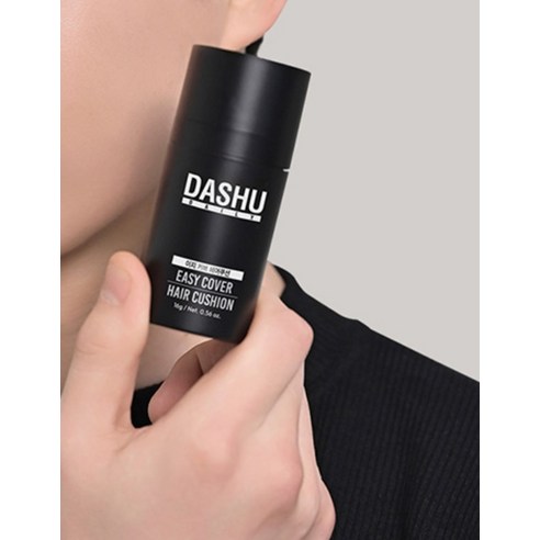 Dashu Daily Easy Cover Hair Cushion 26g - Natural Black - Image 5