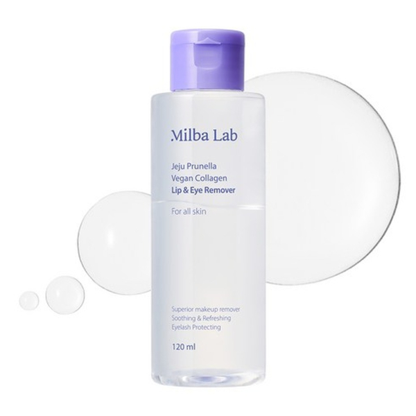 Milba Lab Jeju Prunella Vegan Collagen Lip and Eye Remover 120ml