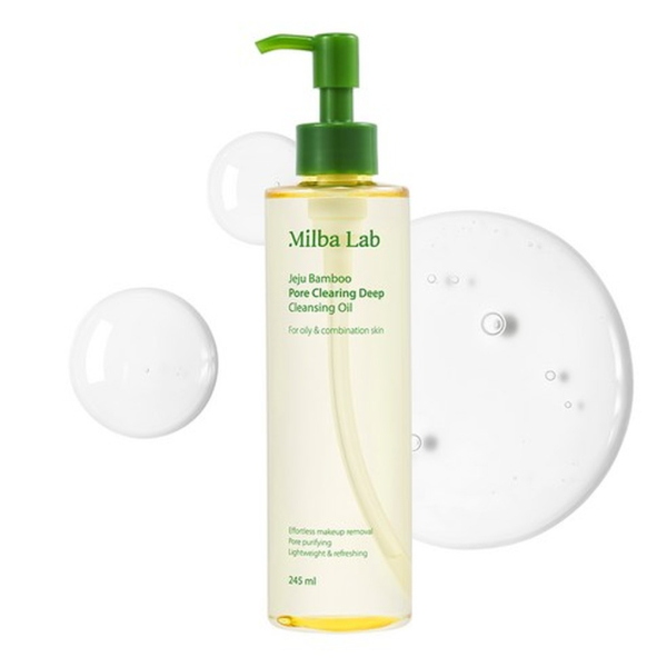 Milba Lab Jeju Bamboo Pore Clearing Deep Cleansing Oil 245ml