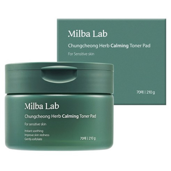 Milba Lab Chungcheong Herb Soothing Toner Pad 70 Pads 210g