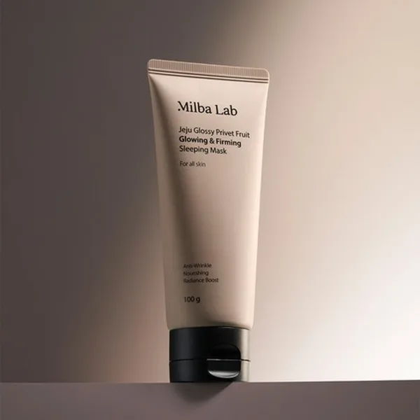 Milba Lab Jeju Glossy Privet Fruit Glowing & Firming Sleeping Pack 100g