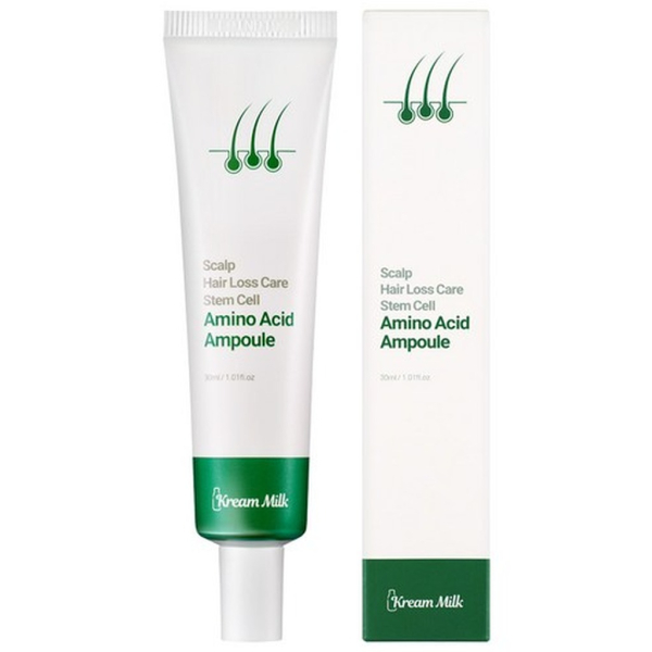 Cream Milk Scalp Hair Loss Care Stem Cell Amino Acid Ampoule 30ml