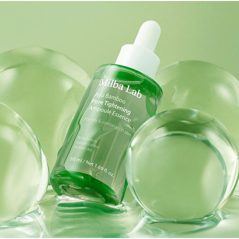 Milba Lab Jeju Bamboo Pore Tightening Ampoule Essence 50ml - Image 4