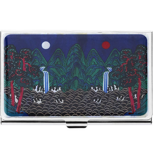 Ilwol Obongdo Mother-of-pearl Business Card Case