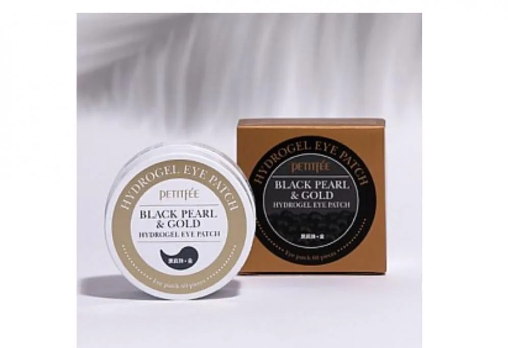 PETITFEE Black Pearl & Gold Hydrogel Eye Patch (60ea) - Image 3
