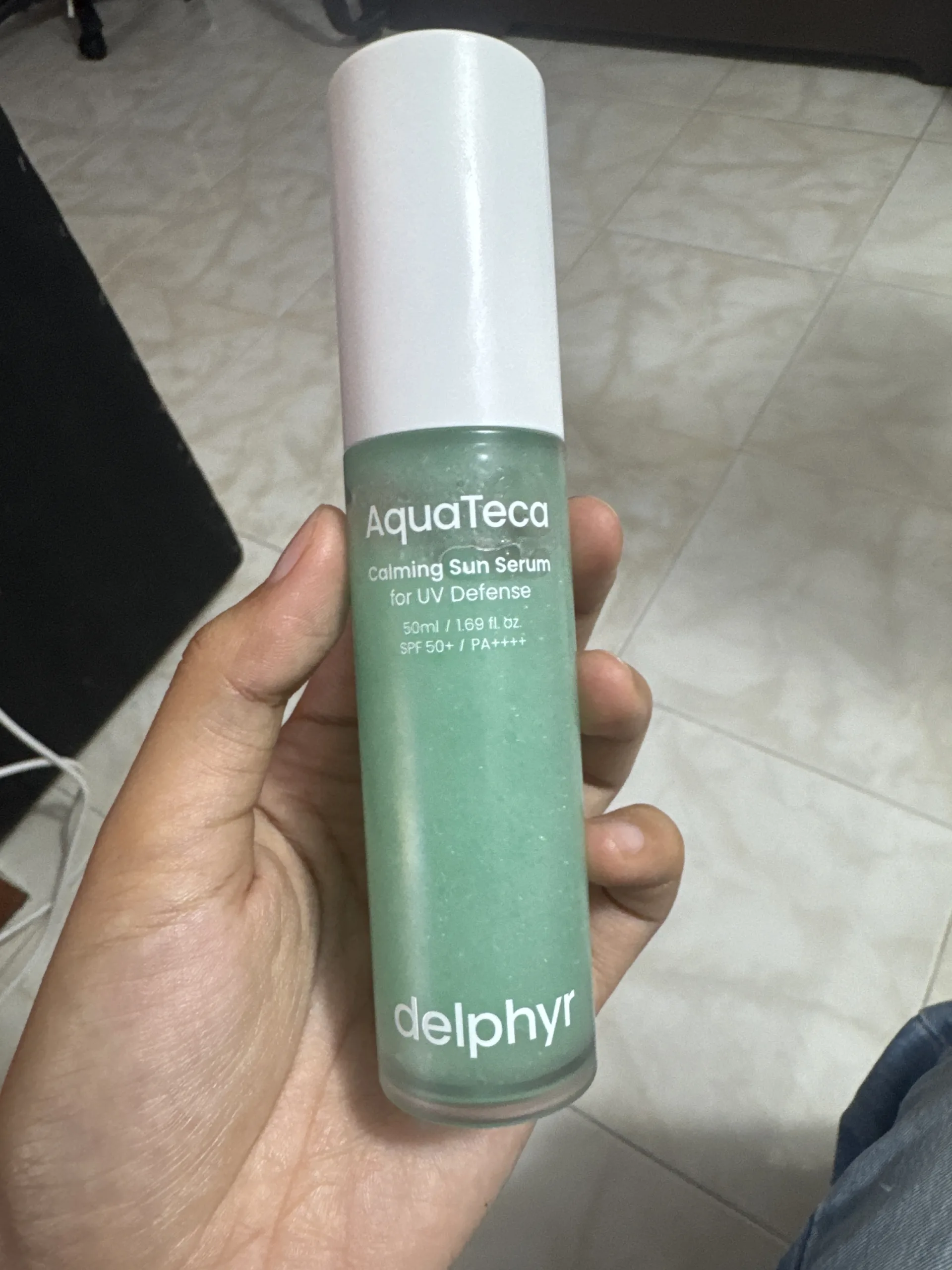 delphyr Aqua Teca Calming Sun Serum 50ml - Image 4