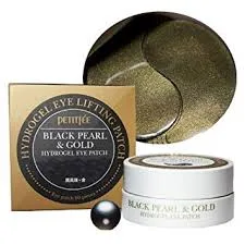 PETITFEE Black Pearl & Gold Hydrogel Eye Patch (60ea) - Image 5