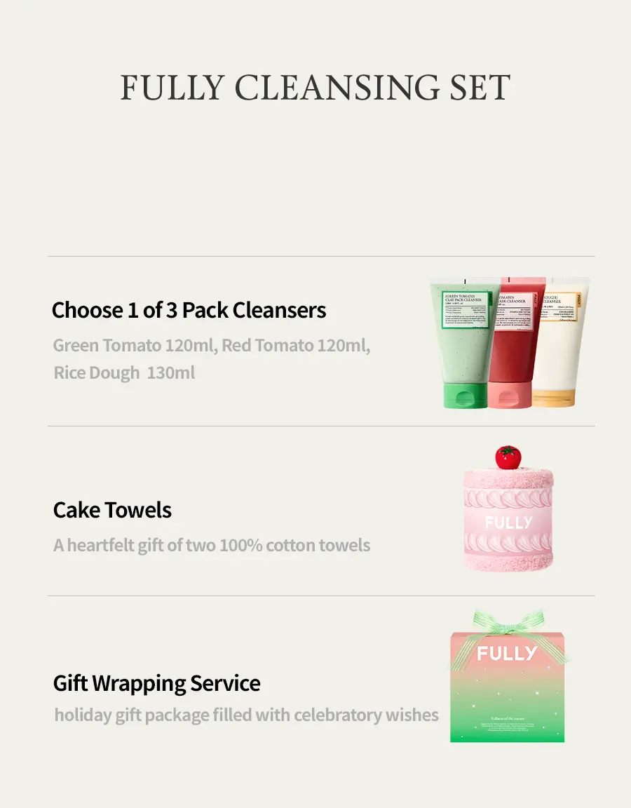 FULLY Red Tomato Jam Pack Cleanser 120ml