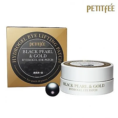 PETITFEE Black Pearl & Gold Hydrogel Eye Patch (60ea) - Image 7