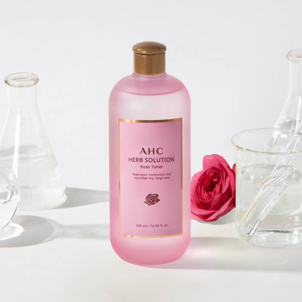 AHC Herb Solution Rose Toner 500ml