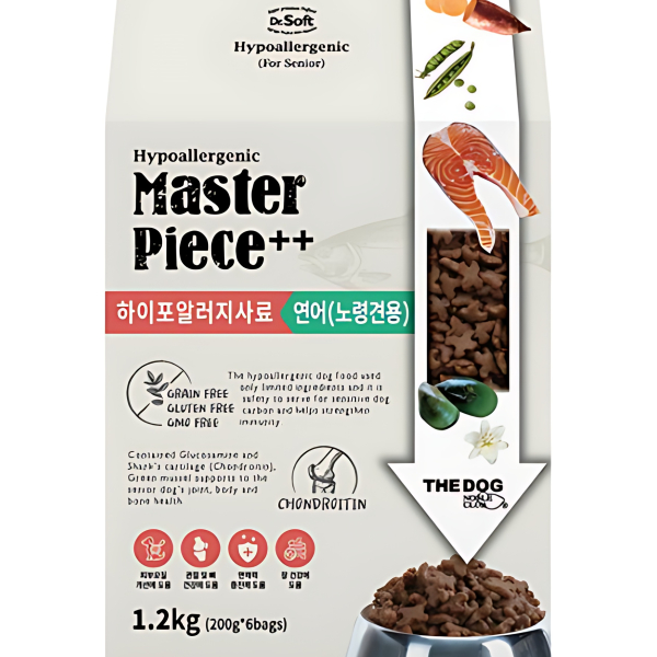 The Dog Dr. Soft Hypoallergenic Soft Food for Senior Dogs 1.2kg