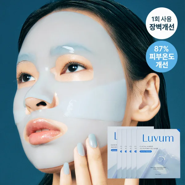 LUVUM Glacial Marine Water PDRN Gel Mask 33g 5 Sheets