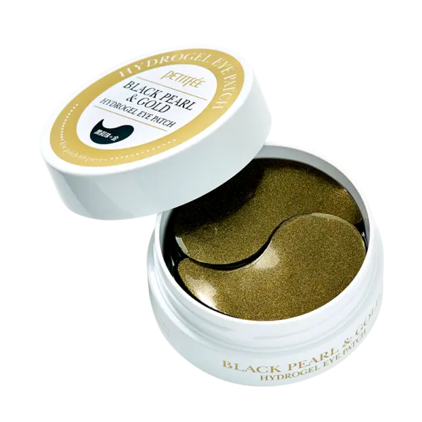 Petitfee Black Pearl and Gold Hydrogel Eye Patch 60 pieces